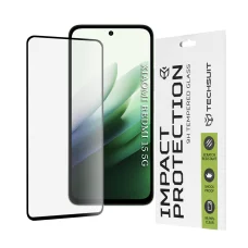 Xiaomi Redmi 15 4G Fekete Techsuit - 111D Teljes Borítású / Teljes Ragasztású Üveg üvegfólia