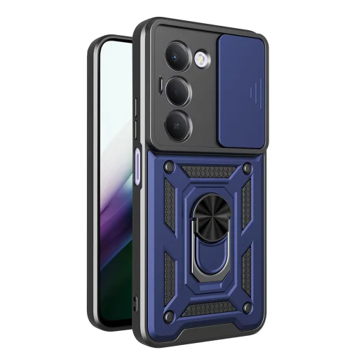 Xiaomi Redmi 15 4G / Redmi 15 5G Kék Techsuit CamShield sorozat tok - 1