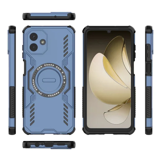 Samsung Galaxy A07 4G Techsuit ArmorMag kék tok - 3