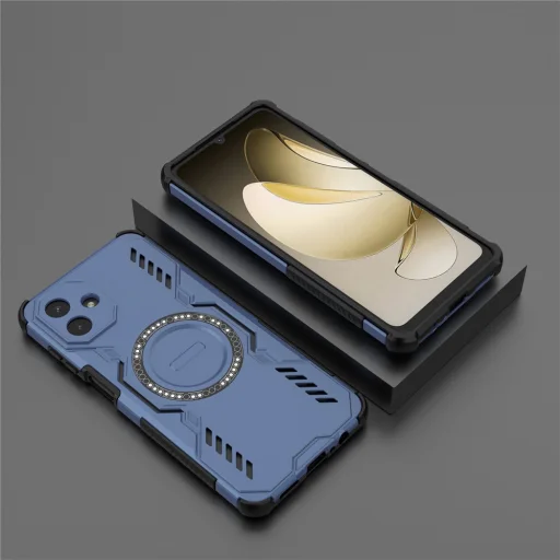 Samsung Galaxy A07 4G Techsuit ArmorMag kék tok - 5