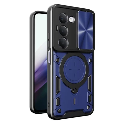 Xiaomi Redmi 15 4G / Redmi 15 5G Techsuit CamGuard Pro - Kék tok - 1