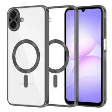 Samsung Galaxy A07 4G Techsuit - Luxury Crystal MagSafe - Black tok