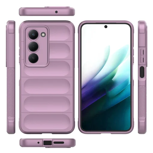 Xiaomi Redmi 15 4G / Redmi 15 5G Purple Techsuit Magic Shield tok - 3