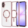 Samsung Galaxy A07 4G Pink Techsuit - Luxury Crystal MagSafe tok