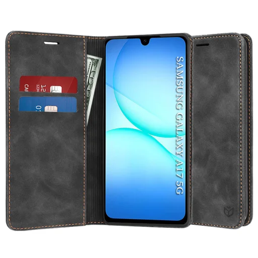 Samsung Galaxy A17 5G Techsuit Confy Cover - Fekete tok - 1