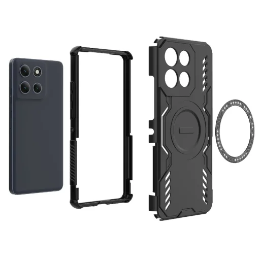 Motorola Moto G86 Power Techsuit - ArmorMag tok - Black - 4