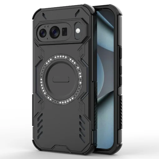 Google Pixel 10 / 10 Pro Fekete Techsuit ArmorMag tok - 1