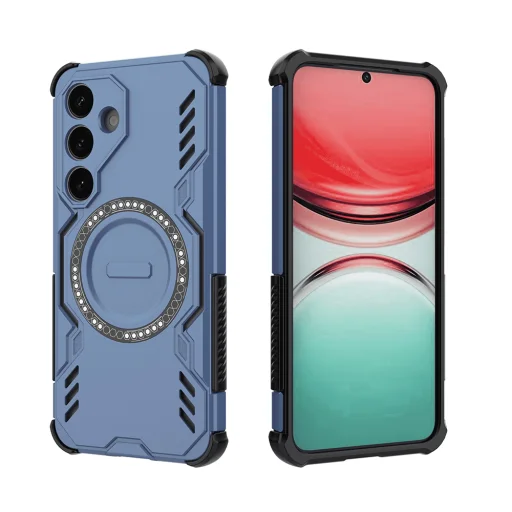 Samsung Galaxy S25 FE Kék Techsuit ArmorMag tok - 2