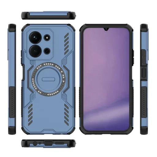 Xiaomi Redmi 15C 4G / Redmi 15C 5G Blue Techsuit ArmorMag tok - 3