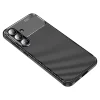 Samsung Galaxy S25 FE Techsuit - CarbonFiber - Fekete tok thumbnail