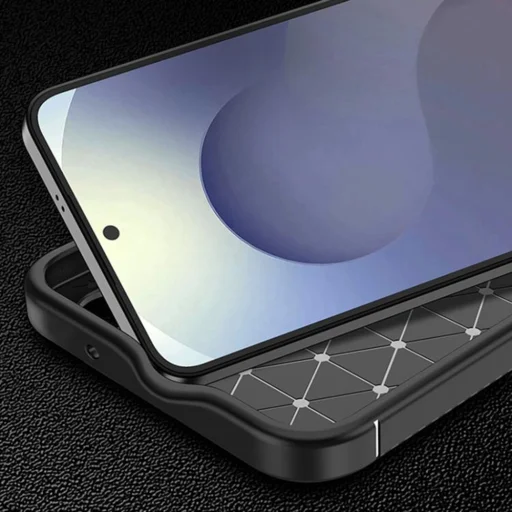 Samsung Galaxy S25 FE Techsuit - CarbonFiber - Fekete tok - 4