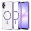 Samsung Galaxy A07 4G Light Purple Techsuit - Luxury Crystal MagSafe tok