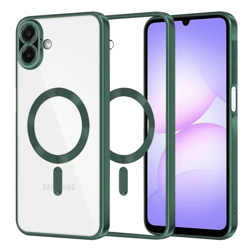 Samsung Galaxy A07 4G Techsuit Luxury Crystal MagSafe - Deep Green tok - 1