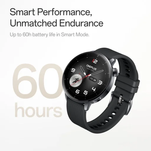 OnePlus Watch 3, 43mm, Ezüst Acél - 6