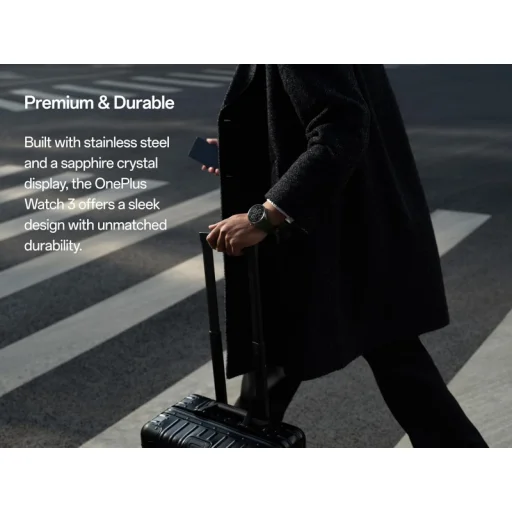 OnePlus Watch 3, 46mm, Smaragd Titán - 6