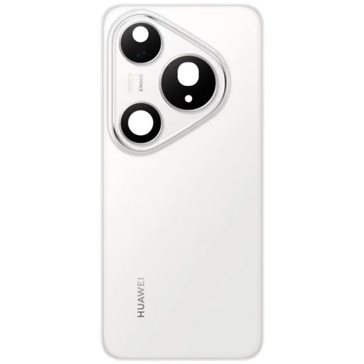 Akkumulátorfedél Huawei Pura 80 Pro, Fényes Fehér hátlap - 1