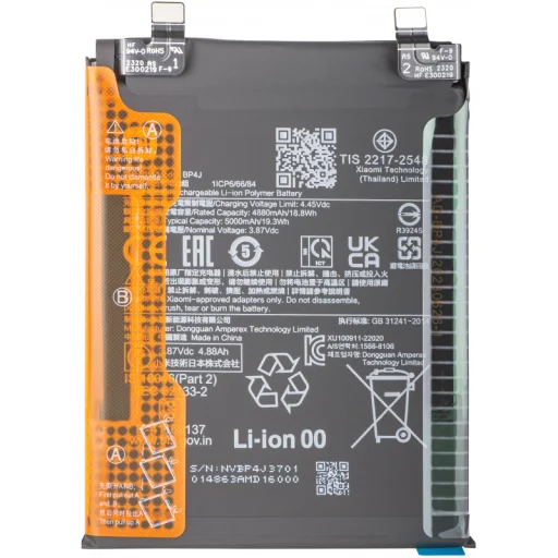 Akkumulátor BP4J Xiaomi Redmi Note 12 Pro+ készülékhez - 1