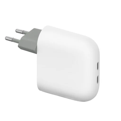 Fali töltő Google, 67W, 4A, 2 x USB-C, Hófehér GA09856-EU - 1