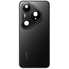 Akkumulátorfedél Huawei Pura 80 Pro-hoz, Fényes Fekete, tok