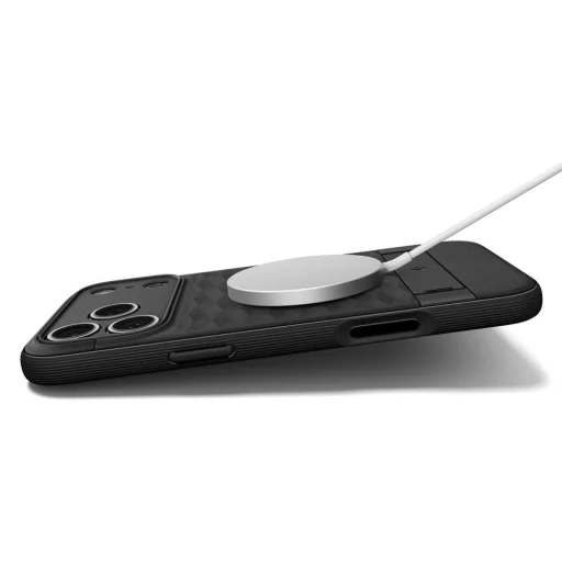 iPhone 17 Pro Spigen Parallax "S" MagSafe mat fekete tok - 9