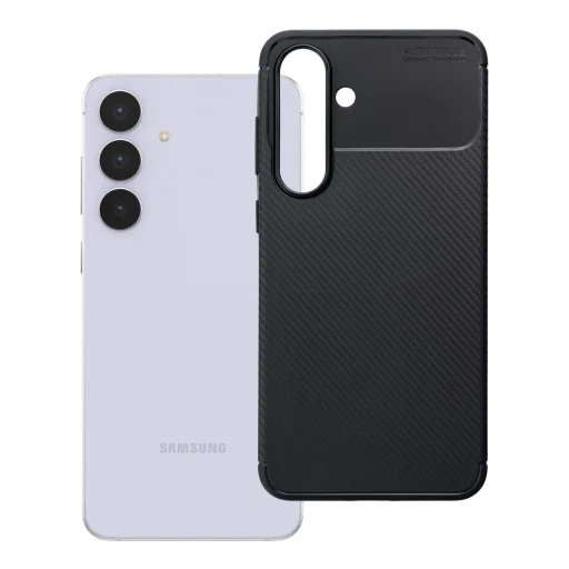 Samsung Galaxy S25 FE Karbónové prémiové čierne puzdro - 8
