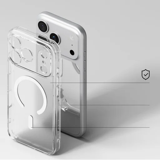 iPhone 17 Pro Max Ringke Fusion Magnetic Magsafe Matt Átlátszó tok - 4