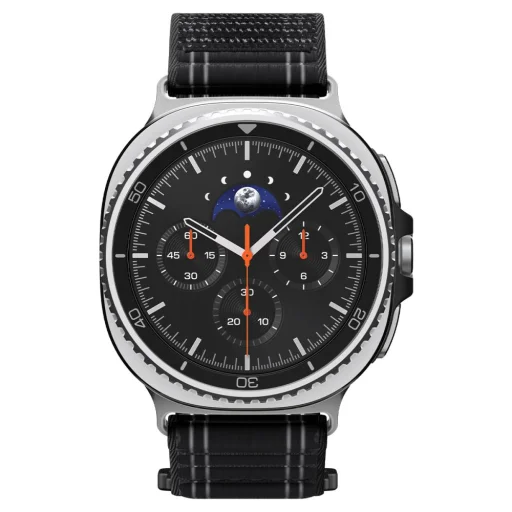 Samsung Galaxy Watch 8 / 8 Classic (40 / 44 / 46 mm) szíj Spigen Wbf1 Fekete - 2
