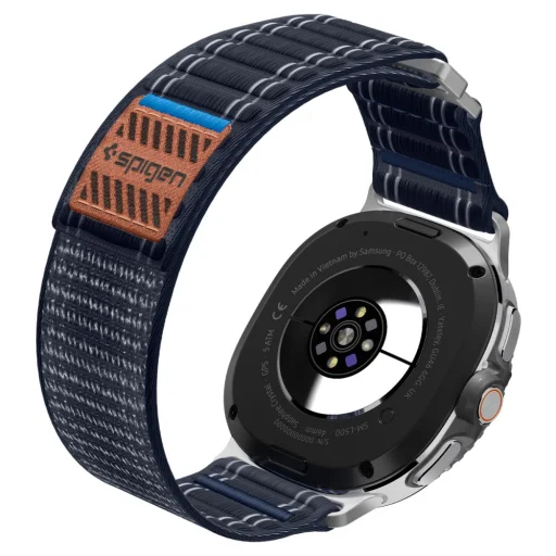 Samsung Galaxy Watch 8 / 8 Classic (40 / 44 / 46 mm) Spigen Wbf1 szíj, sötétkék - 8