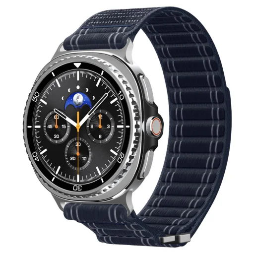 Samsung Galaxy Watch 8 / 8 Classic (40 / 44 / 46 mm) Spigen Wbf1 szíj, sötétkék - 1
