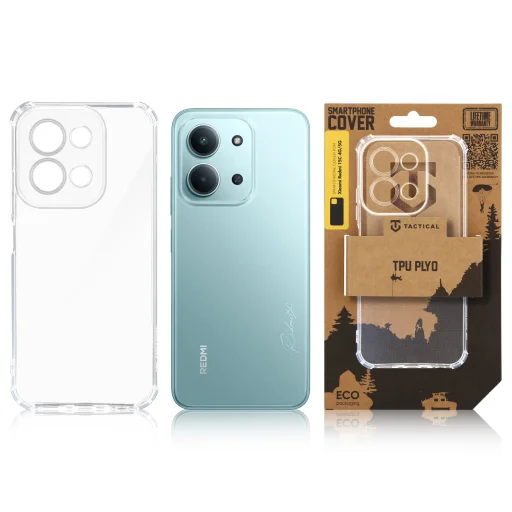  Xiaomi Redmi 15C 4G/5G Átlátszó Tactical TPU Plyo tok - 3