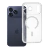 Puzdro pre iPhone 17 Pro Max CLEAR MAG COVER s ochranou kamery, kompatibilné s technológiou MagSafe, priehľadné, trblietavé thumbnail