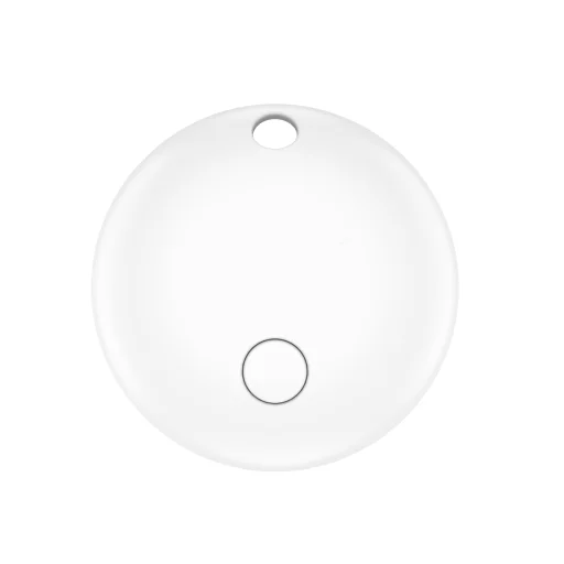 TFO TAG 01 fehér Setty locator FindMy kör alakú + tok - 2