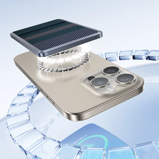 Benks Power bank 5000mAh MP15 ArmorGo Aurora Light - Type C - mágneses indukciós töltéssel - 6