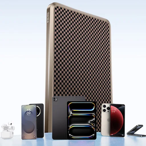 Benks Power bank 5000mAh MP15 ArmorGo Tint Arany - Type C - mágneses indukciós töltéssel - 5