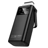 Borofone Power Bank 30000mAh BJ65 High - 2xUSB + Type C - QC 3.0 22,5W + PD 20W with USB, Type C, Lightning and micro USB black thumbnail