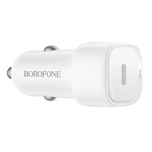 Borofone autós töltő BZ34A Cloud - Type C - PD 20W fehér - 2