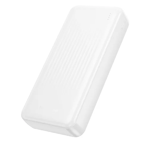 Borofone Power Bank 20000mAh BJ80A Clever - 2xUSB + Type C - QC 3.0 22,5W + PD 20W fehér - 2