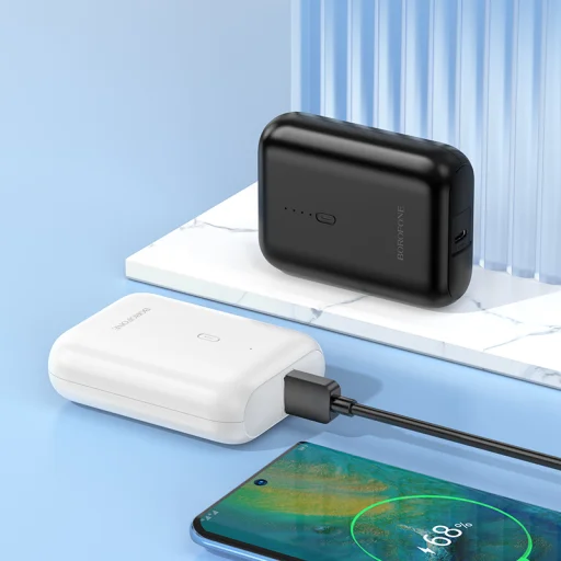 Borofone Power Bank 5000mAh BJ81 Stability - USB - fehér - 3