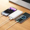 Borofone Power Bank 10000mAh BJ78 Clever - 2xUSB - fekete thumbnail