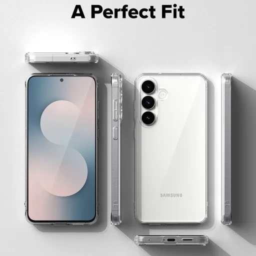 Samsung Galaxy S25 FE Átlátszó Ringke Fusion tok - 4