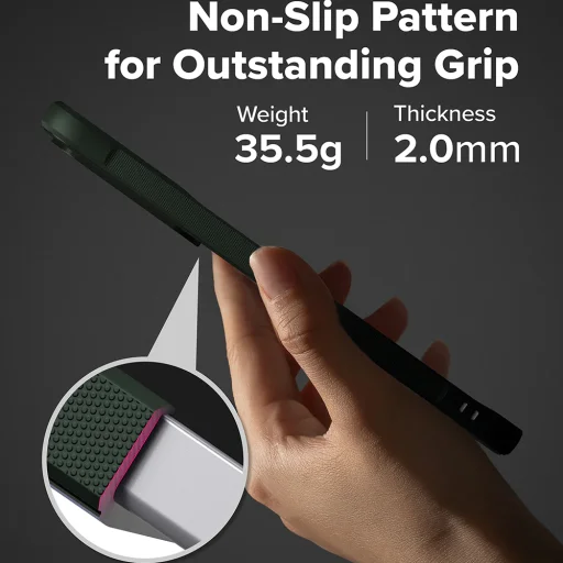 Samsung Galaxy S25 FE Ringke - Onyx - Dark Green tok - 5