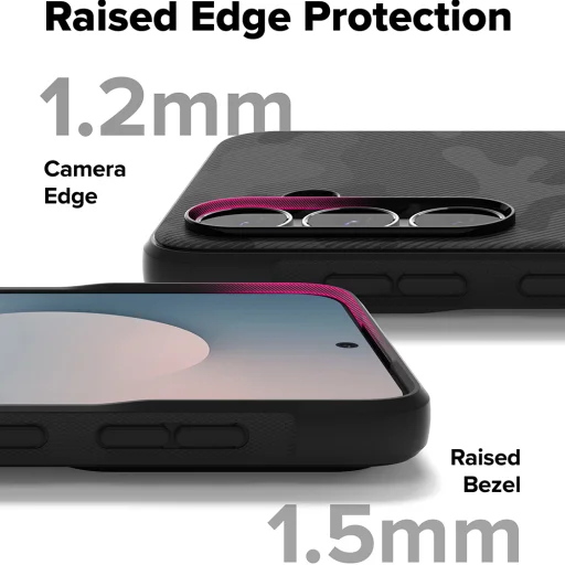 Samsung Galaxy S25 FE Camo Black Ringke Onyx tok - 4