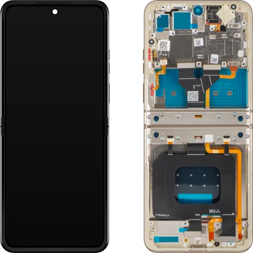 LCD Kijelző Modul Motorola Razr 2024 / Razr 50, Belső Kiegészítő, Barna Homok (Pumice Stone) - 1