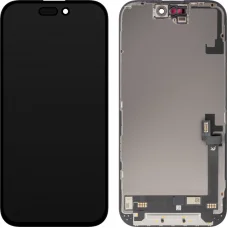LCD Kijelző Modul JK Apple iPhone 16, In-Cell Verzió, Fekete
