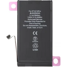 Akkumulátor Apple iPhone 12 / 12 Pro-hoz, 3300mAh Diagnosztikai Nagy Kapacitású