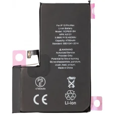Akkumulátor Apple iPhone 15 Pro Max készülékhez, 4640mAh Diagnosztikai Nagy Kapacitás