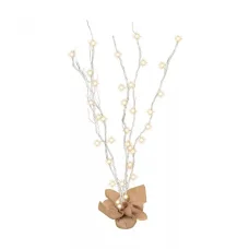 Home KLB 120/WH világító ágak,  40 db LED, 120 cm ágak, fehér színű, ismétlődő időzítés, beltéri