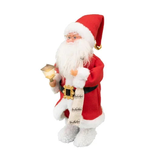 Home KDD 35 táncoló, zenélő mikulás, világító lámpás, 35 cm magas - 2