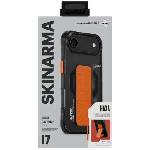 iPhone Air Skinarma Haxa tok, grafit - 5