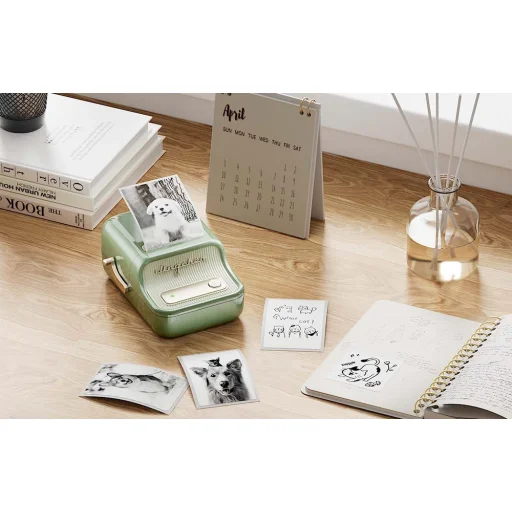 Niimbot B21 Pro hordozható címkenyomtató (sötétzöld) - 8